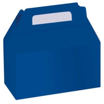 Blue Lunch Box with Handles