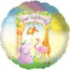 18" Get Well Soon Animals Foil