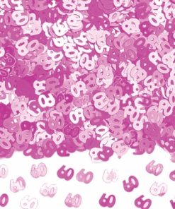 Pink Shimmer 60 Metallic Confetti