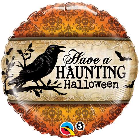 18" Have a Haunting Halloween Foil