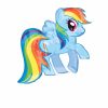 SuperShape My Little Pony Rainbow Dash Foil