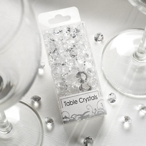 Table Crystals Clear