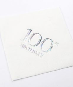 100th Birthday Luncheon Napkins