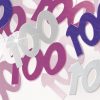 Pink '100' Foil Age Confetti