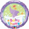 18" Baby Shower Elephant Foil