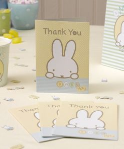Baby Miffy Thank You Cards
