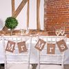Just My Type Mr and Mrs Chair Bunting
