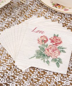 With Love Cocktail Napkins