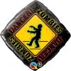 18" Zombies Crossing Foil