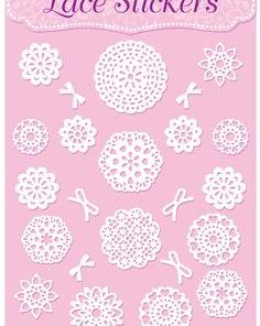 Eleganza Lace Stickers Pattern Selection A