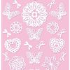 Eleganza Lace Stickers Pattern Selection B