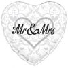 18" Mr and Mrs Foil
