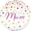 18" Best Mum Holographic Foil Balloon