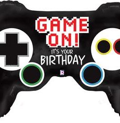 Game Controller Birthday Shape Foil