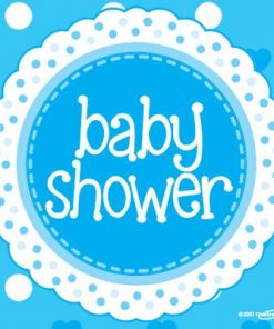 Baby Shower Blue Napkins