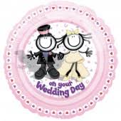 On Your Wedding Day Foil Balloon