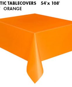 Oblong Tablecloth - Orange
