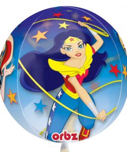 15" DC Super Hero Girls Orbz Clear Foil