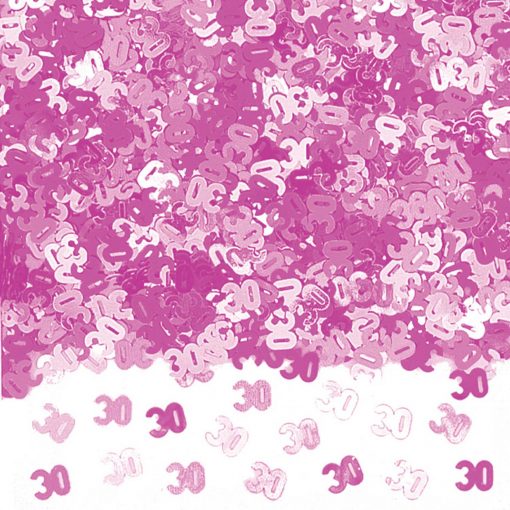 Pink Shimmer 30 Metallic Confetti