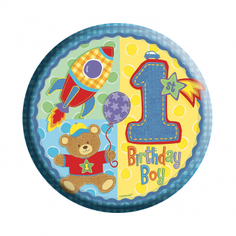 Age 1 Boy Badge