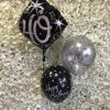 Three Balloon Display including 18 Inch Foil