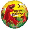 18" Happy Birthday Dinosaur Foil