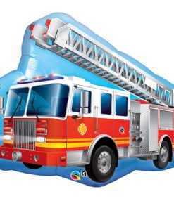 Red Fire Engine Foil