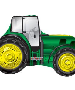 Green Tractor Shaped Foil