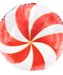 Red and White Candy Foil