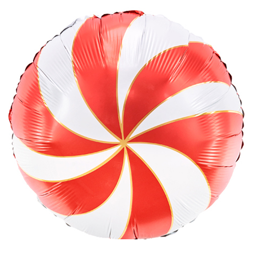 Red and White Candy Foil