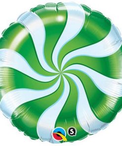 Candy Swirl Green Foil