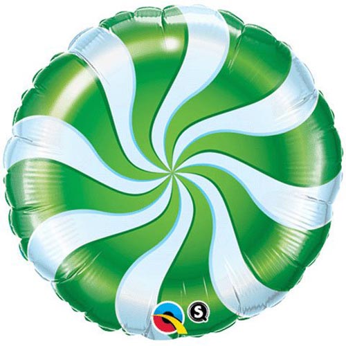 Candy Swirl Green Foil