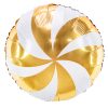 Gold and White Candy Foil