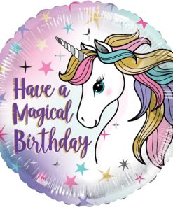 Birthday Magical Unicorn Eco Foil