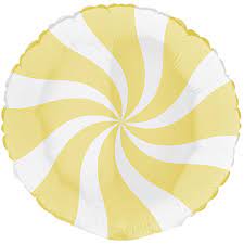 Pale Yellow Candy Sweetie Foil