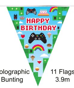 Party Bunting Blox Game Birthday Holographic