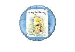 Happy Birthday Newtons Law Foil Balloon