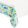 Blue and Green Dinosaur Plastic Tablecover