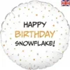Happy Birthday Snowflake
