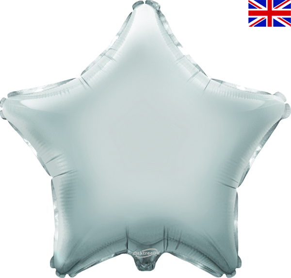 19" Silver Star Foil