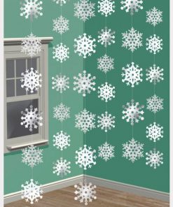 Snowflake String Decorations