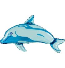 Blue Dolphin Shape Foil