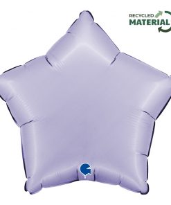 Satin Lilac Star Foil