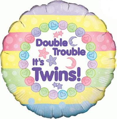 Double Trouble It's Twins Foil