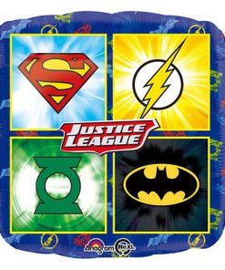 Justice League Emblems Square Foil