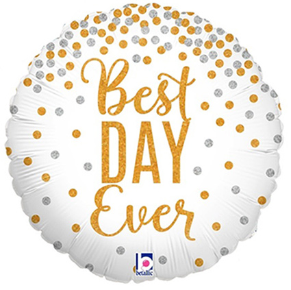 Best Day Ever Glitter Holographic Foil