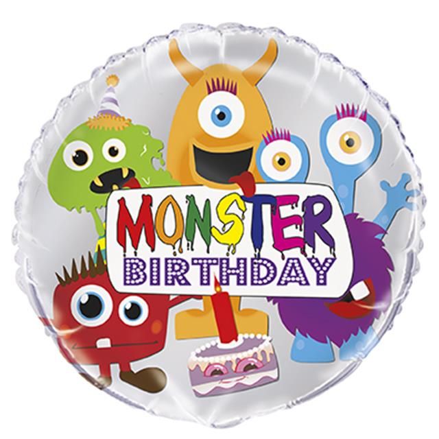 Monster Birthday Foil