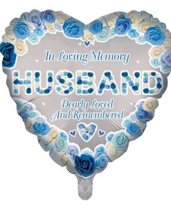 In Loving Memory Husband Foil