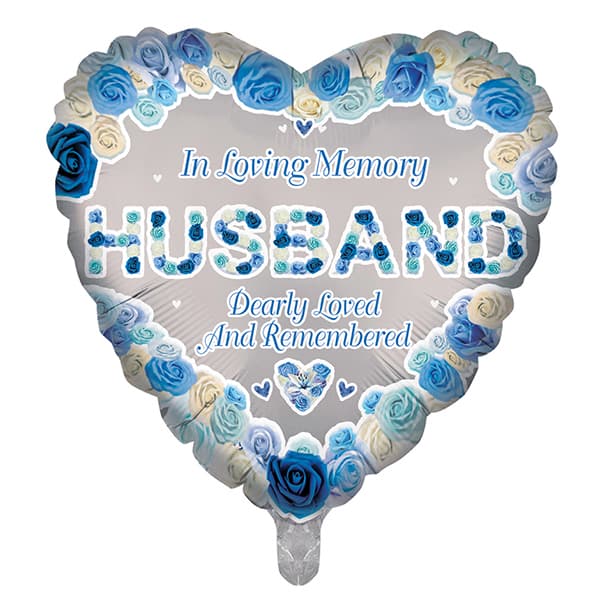 In Loving Memory Husband Foil