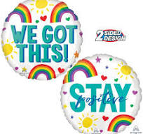Stay Postive Foil